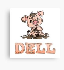 Dell Piggy Metal Print