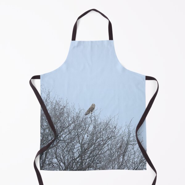 Item preview, Short eared owl and wispy trees designed and sold by locustgirl.
