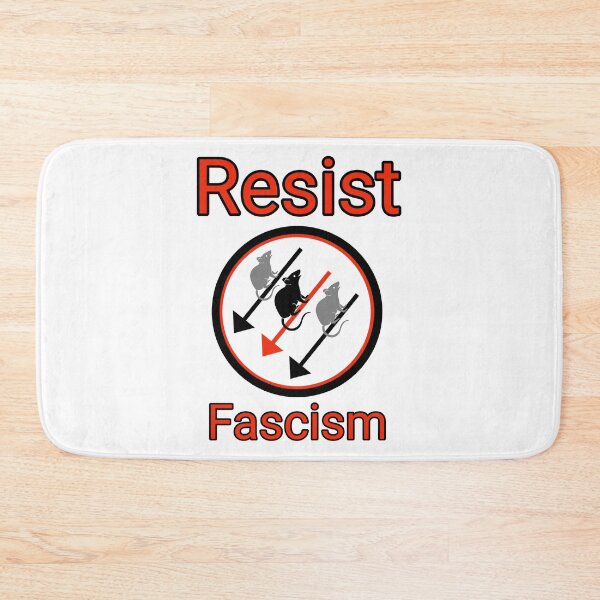 Item preview, We resist vermin antifascism design  designed and sold by Rachel the Artist .