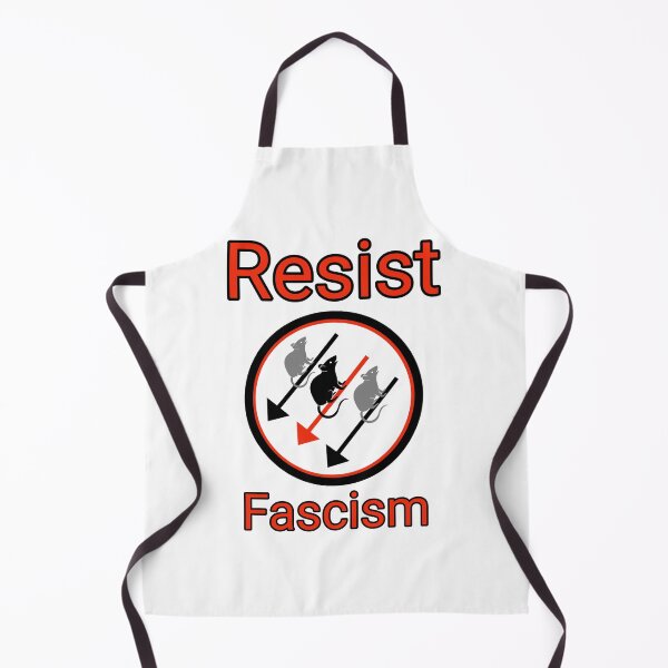 Item preview, We resist vermin antifascism design  designed and sold by Rachel the Artist .