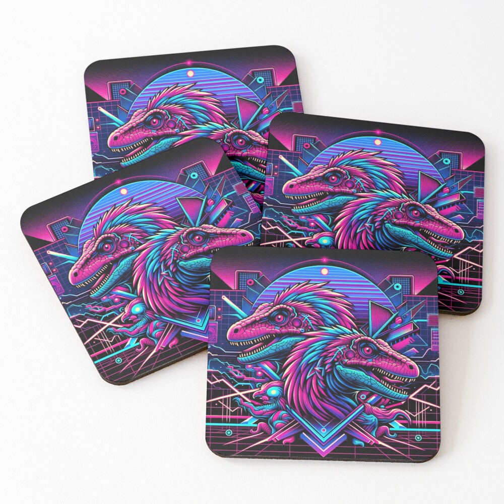 Item preview, Coasters (Set of 4) designed and sold by Redwolve.