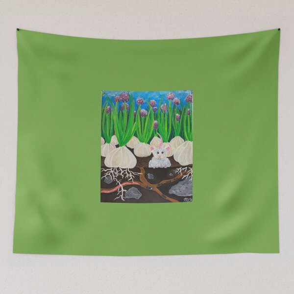 Item preview, Mouse in Garlic Patch designed and sold by Marcene Ogawa.