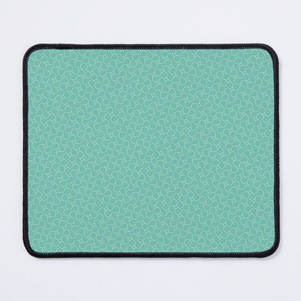 Item preview, Green Double Bubble Seamless Continuous Pattern Textile Design designed and sold by Alchemy-A-La-G.