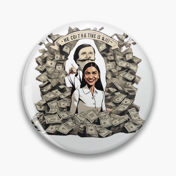 Item preview,  Aoc Tax The Rich, Funny Billionaires Tax designed and sold by Design 91maji.