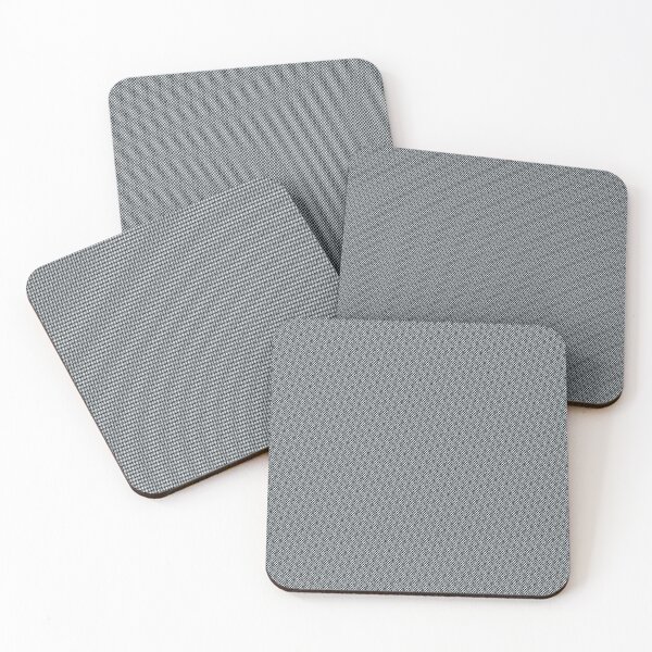 Item preview, Black & White Double Bubble Seamless Continuous Pattern Textile  designed and sold by Alchemy-A-La-G.