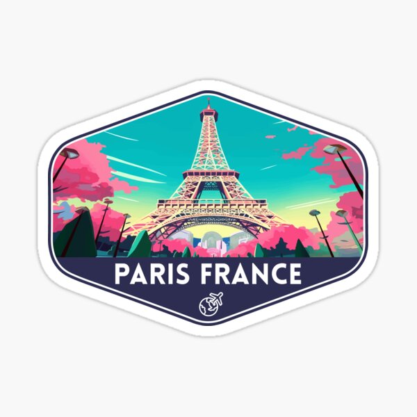 Item preview, Paris France Travel Art designed and sold by electricninja.