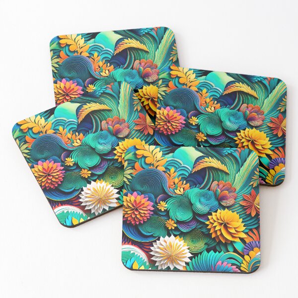 Item preview, Digital flowers series 14 designed and sold by artedamensagem.