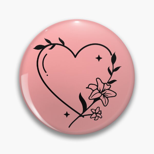 Item preview, Corazón de flor designed and sold by JPsTeees.