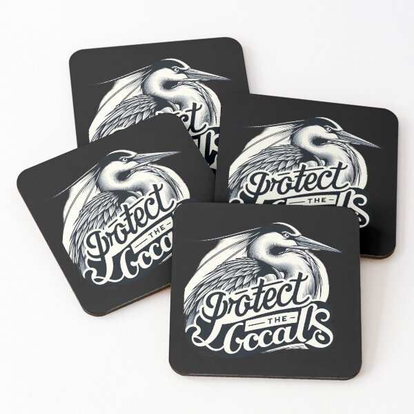 Item preview, Protect the Locals - Great Blue Heron Design designed and sold by SandbarTees.