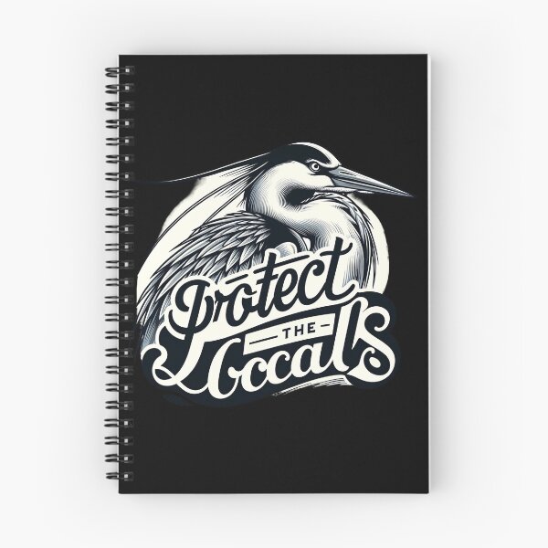 Item preview, Protect the Locals - Great Blue Heron Design designed and sold by SandbarTees.