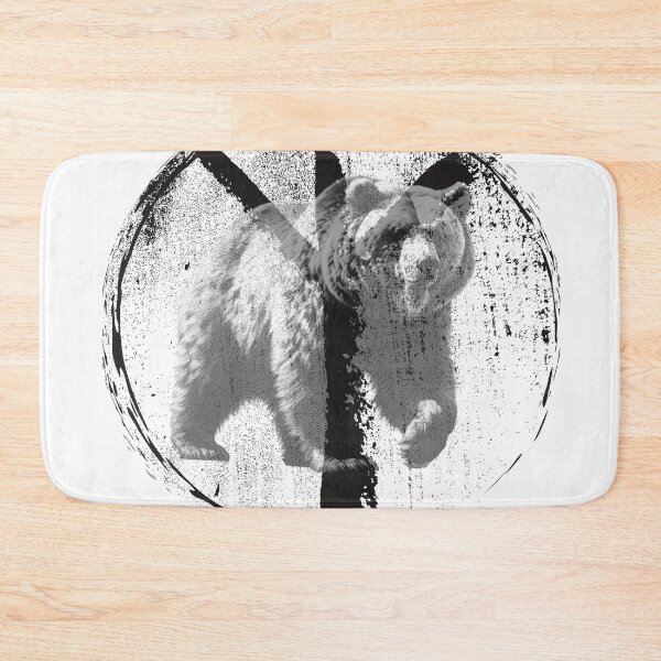 Item preview, Norse Rune Algiz - Bear - Protection designed and sold by HausKatz.