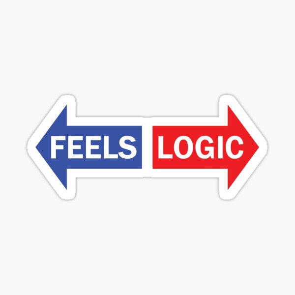 Item preview, Left vs Right - Feels vs Logic designed and sold by Runesilver.