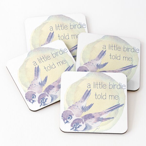 Item preview, A Little Birdie Told Me! Gardener Gift; Birder Gift; Spring designed and sold by SSustainable.