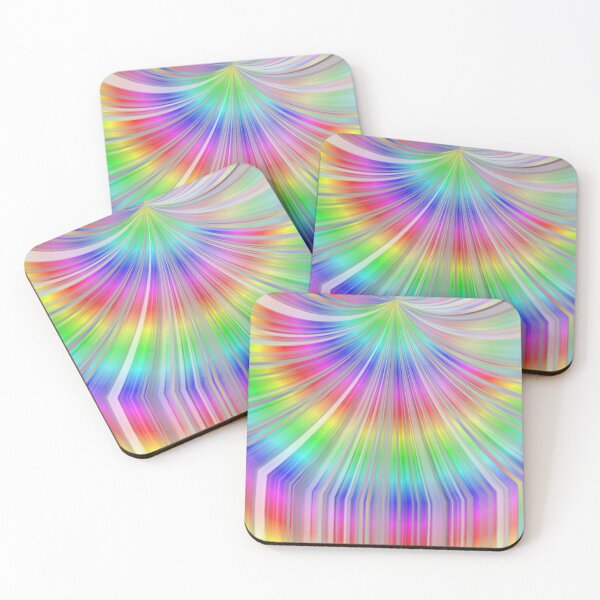 Item preview, Abstract psychedelic rainbow diffraction effects designed and sold by Joie-et-Poesie.