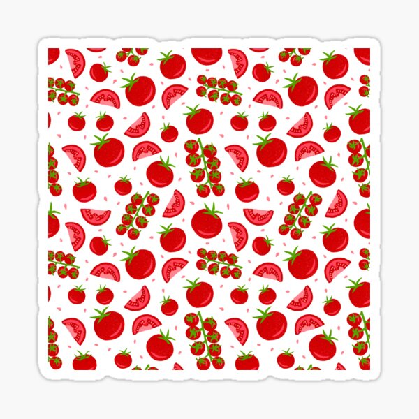 Tomato Tapestry Sticker