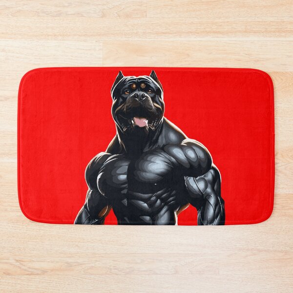 Item preview, Muscle Pup - Fitness Enthusiast Dog Art v2 designed and sold by iwcus.