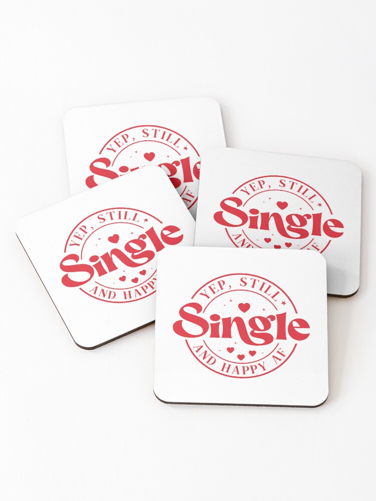 Thumbnail 1 of 5, Coasters (Set of 4), Still single designed and sold by maypp.