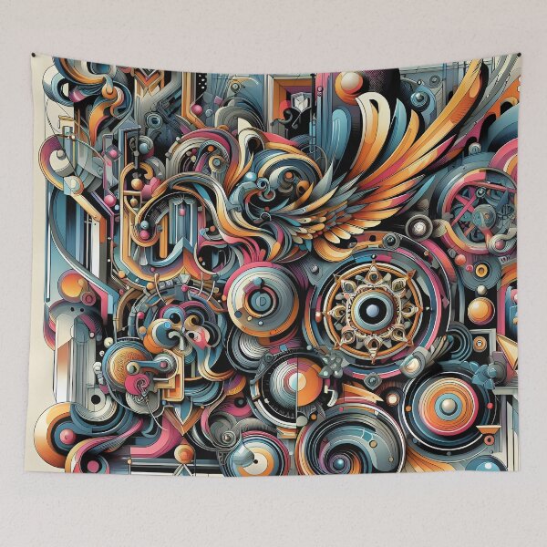 Item preview, Colorful Abstract Design designed and sold by Alessei.