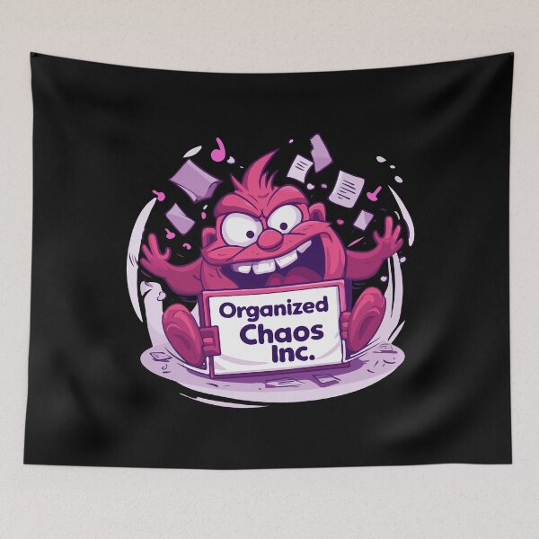 Item preview, Organized Chaos INC monster designed and sold by TheRealmWithin.