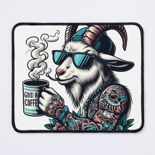 Item preview, cool goat designed and sold by Greydate.