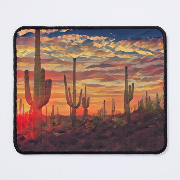 Item preview, GREAT AMERICAN WESTERN CACTUS SUNSET designed and sold by THE AMERICAN TEEVANGELIST.
