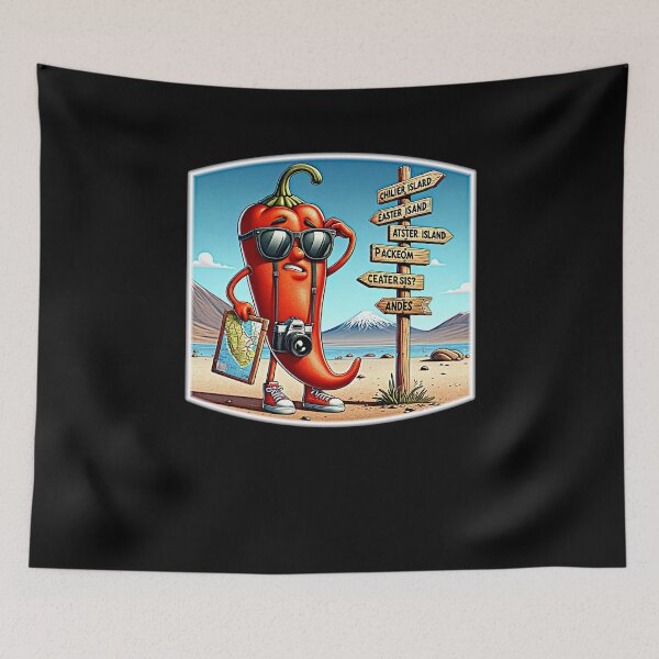 Item preview, I Love Chile Funny Pun designed and sold by SambaStyles.