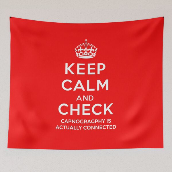 Item preview, Keep Calm and use Capnography designed and sold by Gelastic.