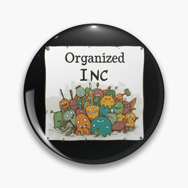 Item preview, Organized INC Poster designed and sold by TheRealmWithin.