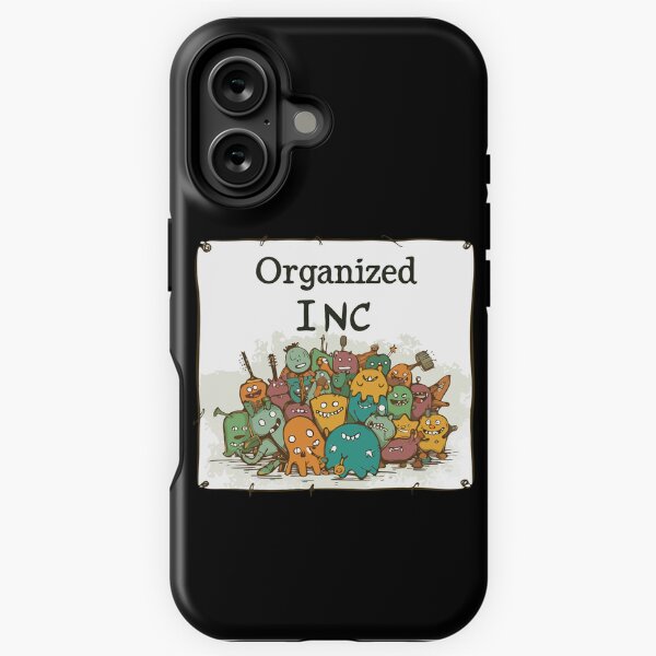 Item preview, Organized INC Poster designed and sold by TheRealmWithin.