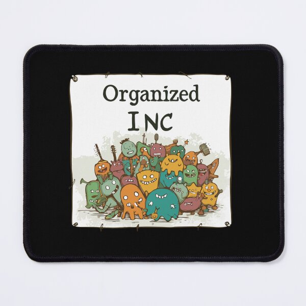 Item preview, Organized INC Poster designed and sold by TheRealmWithin.