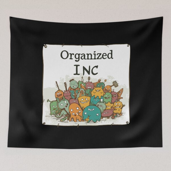 Item preview, Organized INC Poster designed and sold by TheRealmWithin.