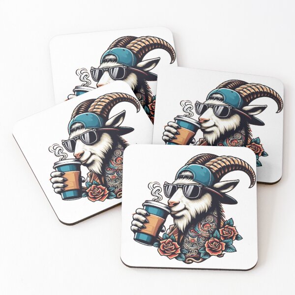 Item preview, cool goat designed and sold by Greydate.