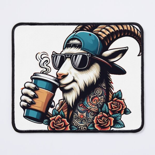 Item preview, cool goat designed and sold by Greydate.