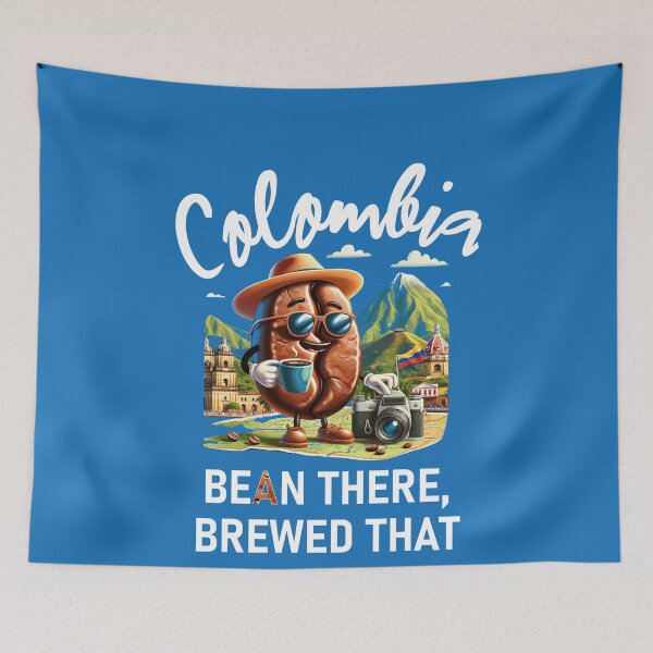 Item preview, Funny Colombian Coffee Bean Pun designed and sold by SambaStyles.