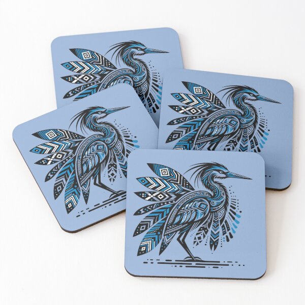 Item preview, Copy of Tribal Blue Heron Unique Artwork designed and sold by SandbarTees.