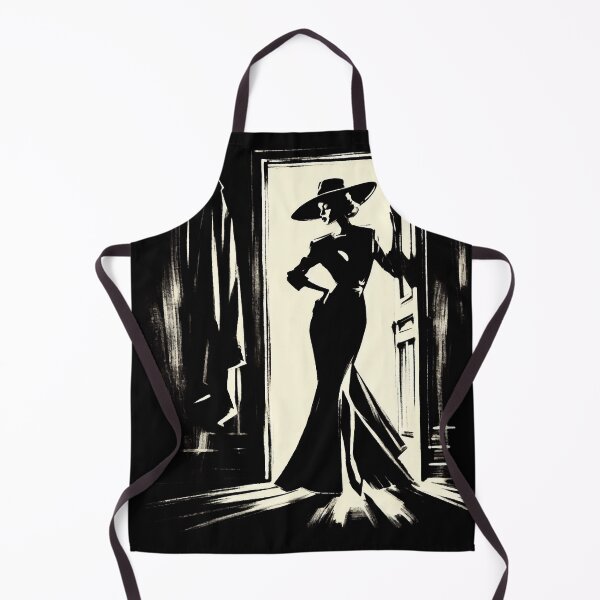 Item preview, Noir Woman in a Doorway [Vintage, Retro] designed and sold by RESToRAPTOR.