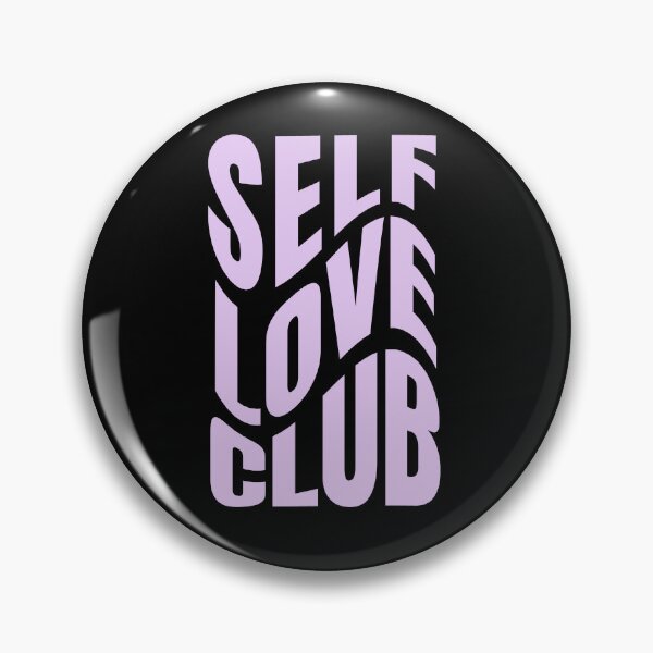 Item preview, Self Love Club - Empowering Typography for Positive Affirmations - Lilac designed and sold by Biddakate.