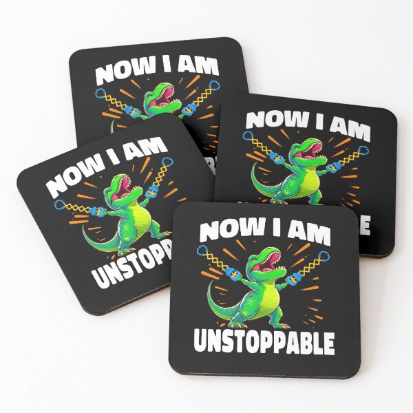 Item preview, Now I Am Unstoppable Trex Funny T-Rex designed and sold by Staatiiart.