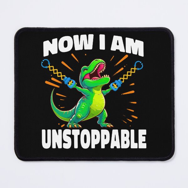 Item preview, Now I Am Unstoppable Trex Funny T-Rex designed and sold by Staatiiart.
