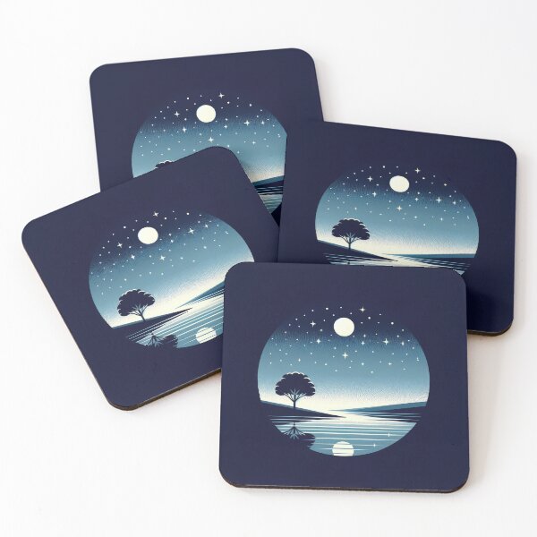 Item preview, Serene Starlit Nature Embrace designed and sold by SunkenCost.