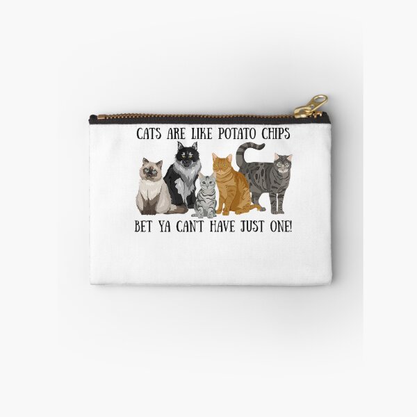 Item preview, Cats Are Like Potato Chips! Cat Lover Gift designed and sold by SSustainable.