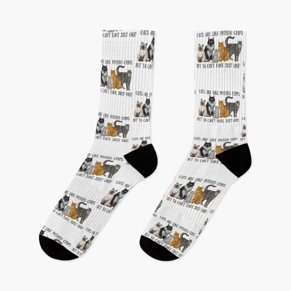 Item preview, Cats Are Like Potato Chips! Cat Lover Gift designed and sold by SSustainable.