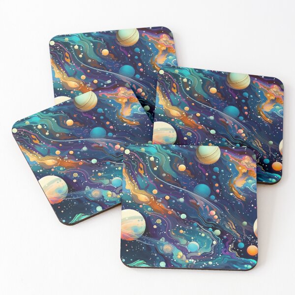 Item preview, Cosmic Marvel: Abstract Space Artwork designed and sold by JackrabbitPub.
