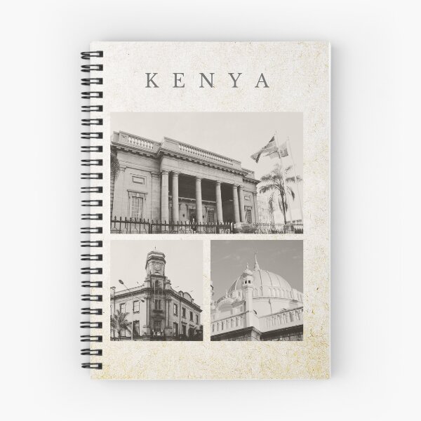 Item preview, Kenya Landmarks Retro Design designed and sold by simplestic.