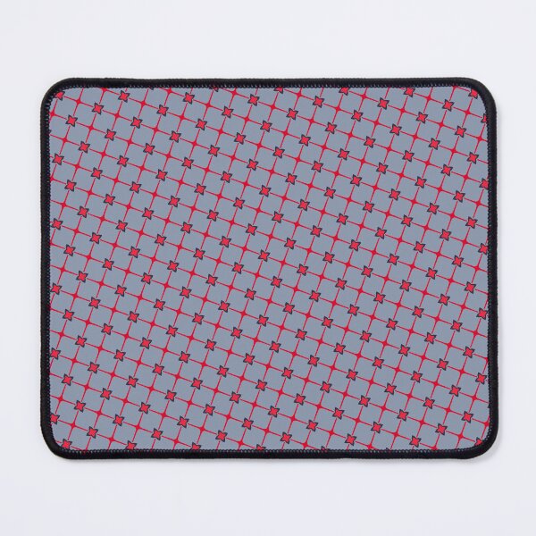 Item preview, Black Red & Grey Flower Seamless Continuous Pattern Textile designed and sold by Alchemy-A-La-G.