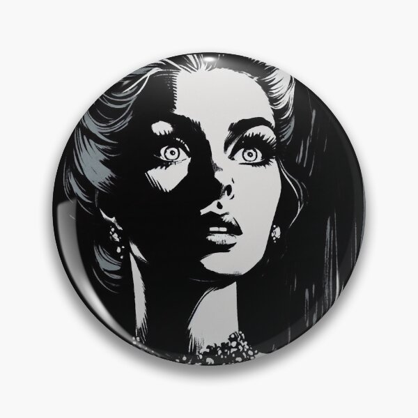 Artikelvorschau, Noir Big Scared Eyes [Vintage, Retro] entworfen und verkauft von RESToRAPTOR.