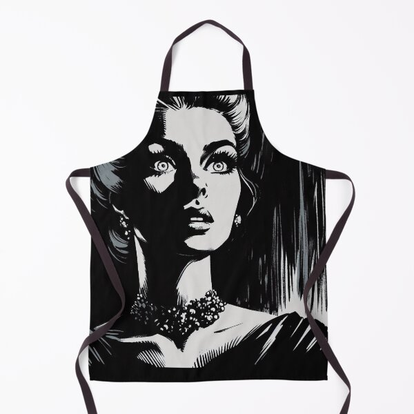 Item preview, Noir Big Scared Eyes [Vintage, Retro] designed and sold by RESToRAPTOR.