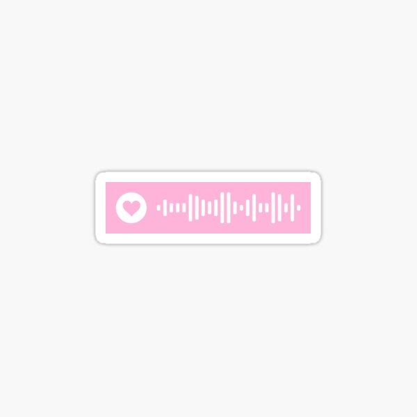 "The Man Spotify Code Sticker | Taylor Swift Sticker" Sticker for Sale ...