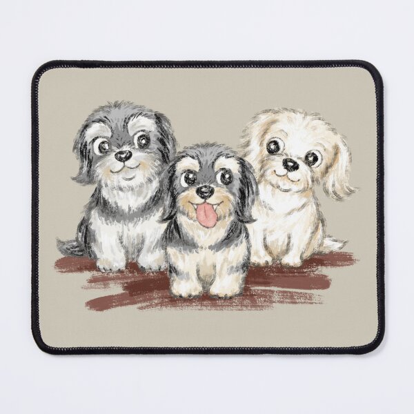 Item preview, Three puppies designed and sold by Toru Sanogawa.