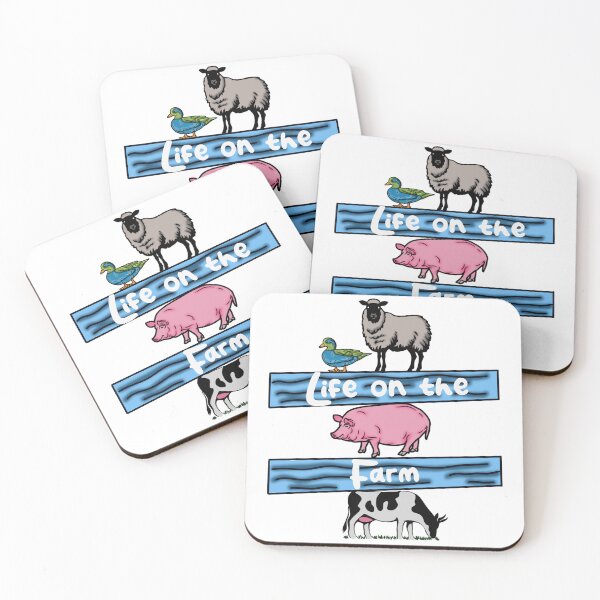 Item preview, Life on the farm, animal design designed and sold by SavagexCreation.